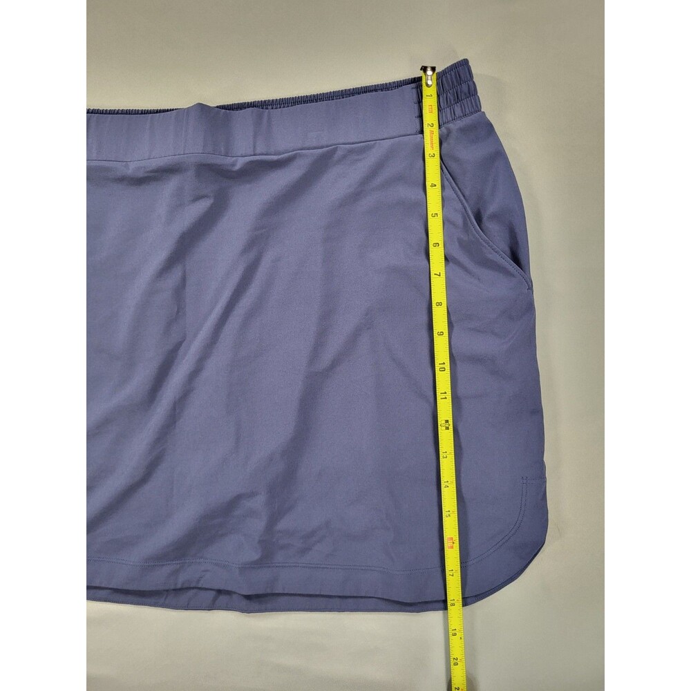 CALIA Women's Birdie Athletic Skort 16" Size XXL Purple Gray Golf Tennis Skirt - Picture 6 of 9